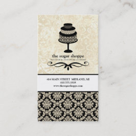 Cartes de visite de boulangerie contemporains