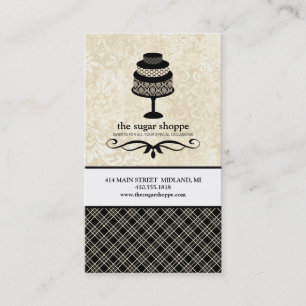 Cartes de visite de boulangerie contemporains