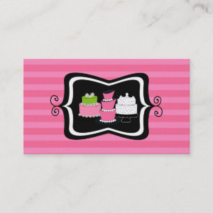 Cartes de visite de boulangerie ou de magasin de