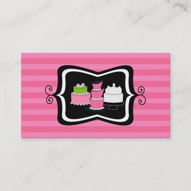 Cartes de visite de boulangerie ou de magasin de (Devant)