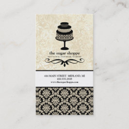Cartes de visite de boulangerie ou de pâtisserie