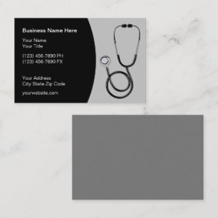 Cartes de visite de cabinet Médicale moderne