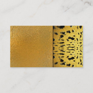 Cartes de visite de chat de taches de Jaguar de