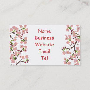 cartes de visite de cherry_blossoms