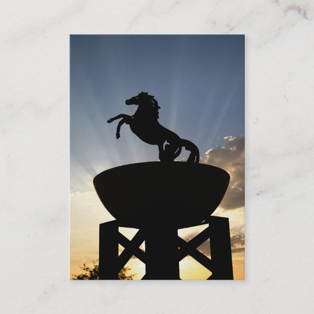 cartes de visite de cheval (Devant)