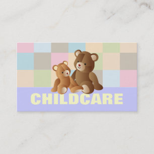 Cartes de visite de Childcare