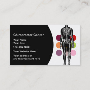 Cartes de visite de chiroprakteur