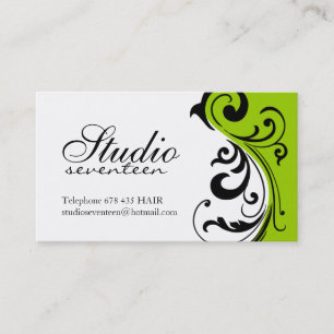 Cartes de visite de coiffeur