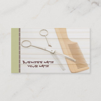 Cartes de visite de coiffeur