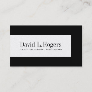 Cartes de visite de comptable
