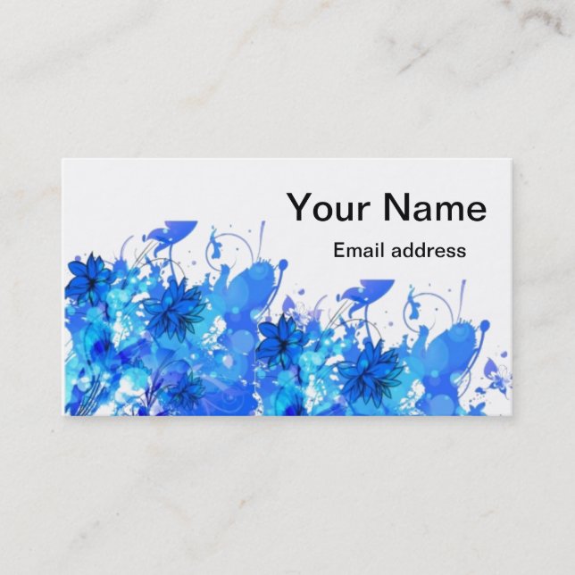 Cartes de visite de concepteur (Devant)