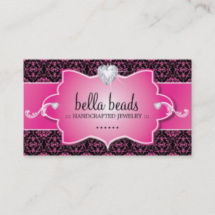 Cartes de visite de concepteur de bijoux