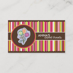 Cartes de visite de confection