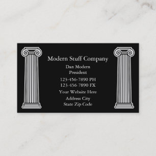 Cartes de visite de construction