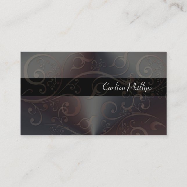 cartes de visite de consultant en marketing classi (Devant)