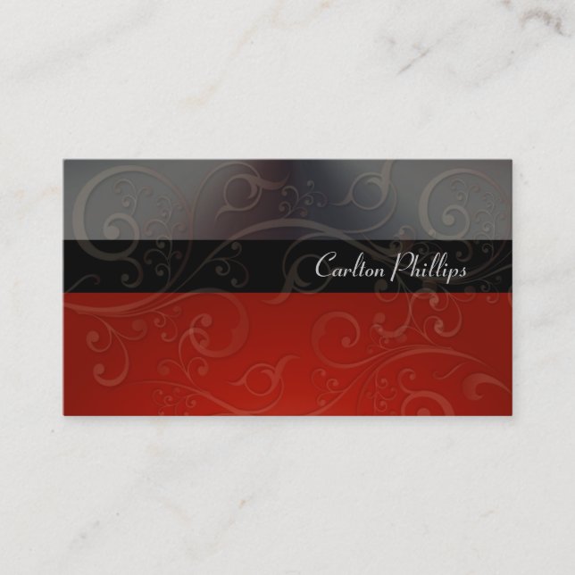 cartes de visite de consultant en marketing classi (Devant)