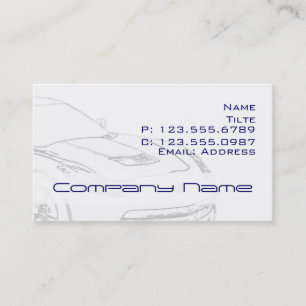 Cartes de visite de Corvette