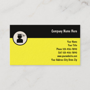Cartes de visite de cours particuliers