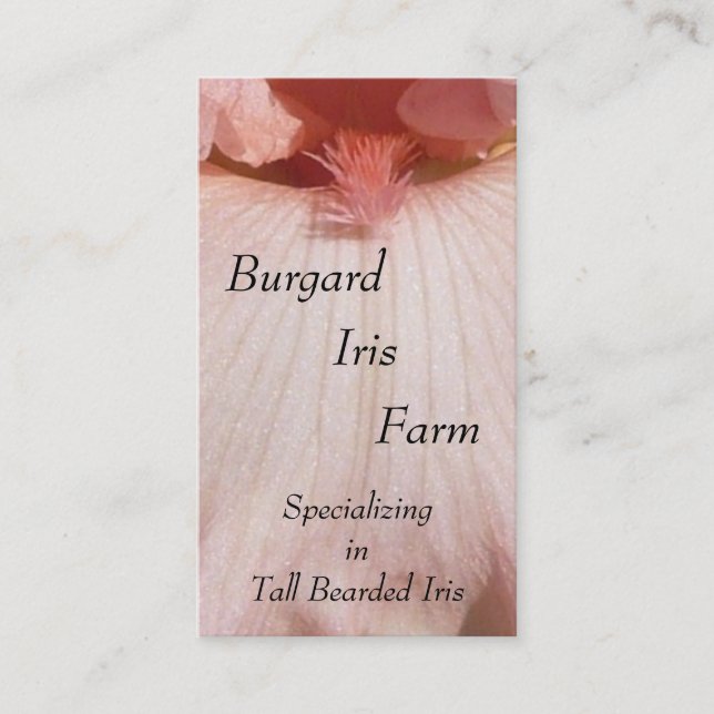 Cartes de visite de crèche (Devant)