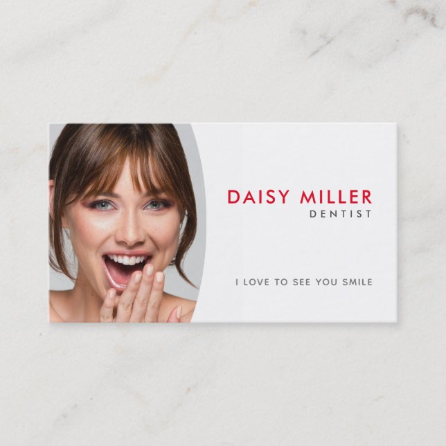 Cartes de visite de Dental Slogans (Devant)