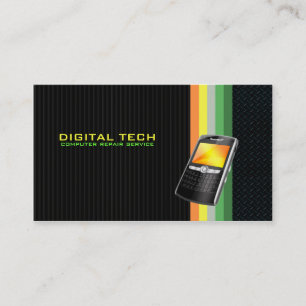 Cartes de visite de Digitals Tech. Cellular