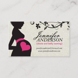 Cartes de visite de Doula, de Midwife et de Belly 