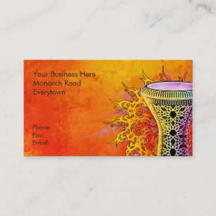 Cartes de visite de Doumbek d'arc-en-ciel