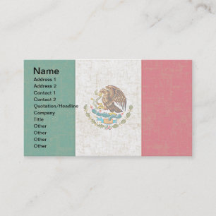 Cartes de visite de DRAPEAU MEXICAIN