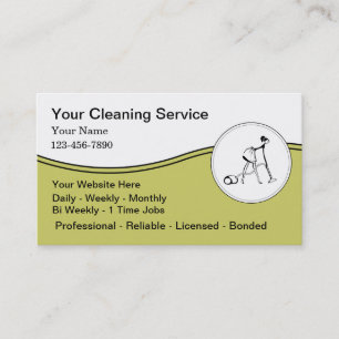 Cartes de visite de femme de charge