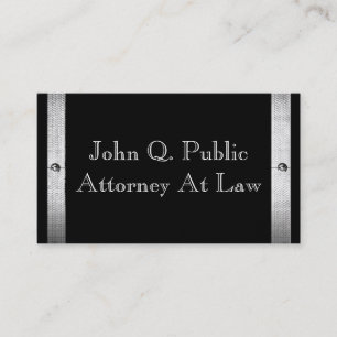 Cartes de visite de frontière de cadre en métal