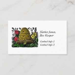 cartes de visite de gardiens d'abeilles personnali