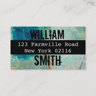 cartes de visite de graffiti de dégradation