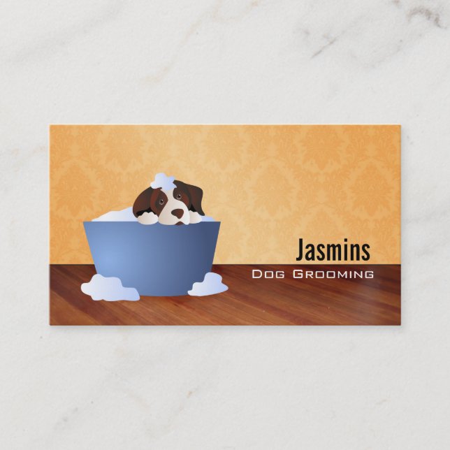 Cartes de visite de Groomer de chien (Devant)