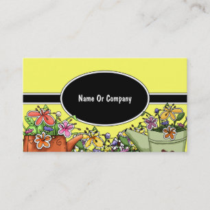 Cartes de visite de jardinier