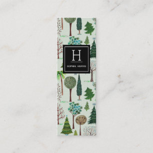 Cartes de visite de jardinier du motif   de