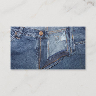 Cartes de visite de jeans