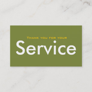 Cartes de visite de jour de vétérans