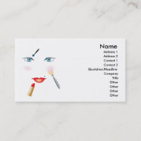 Cartes de visite de la beauté #6