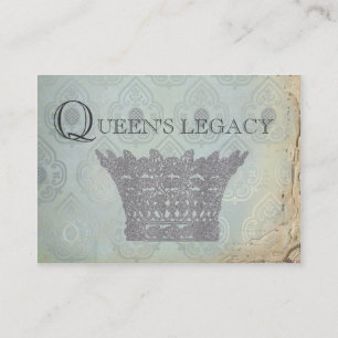 Cartes de visite de la couronne de la Reine