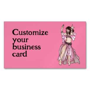 Cartes de visite de la danseuse du ventre Habibi