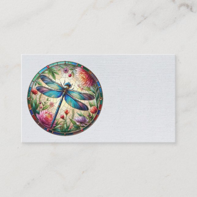 Cartes de visite de libellules (Devant)