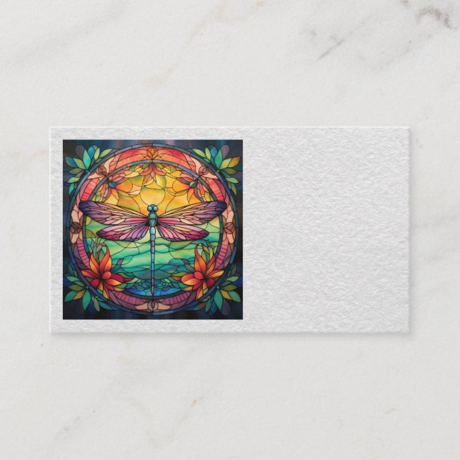 Cartes de visite de libellules (Devant)