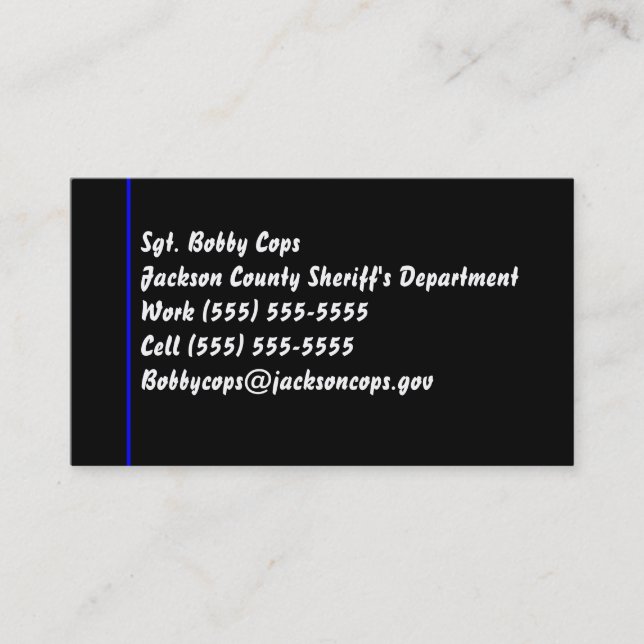 Cartes de visite de LION (Devant)