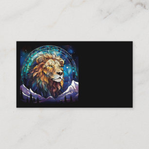 Cartes de visite de lions