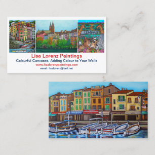 Cartes de visite de Lisa Lorenz semi lustre 3,5 x