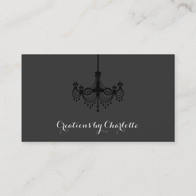 Cartes de visite de lustre (Devant)