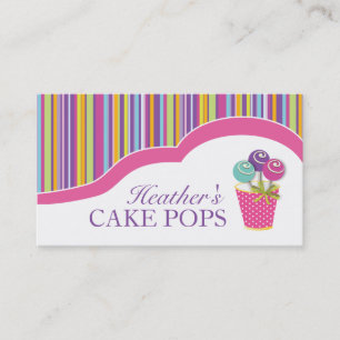 Cartes de visite de magasin de bonbons d'amusement