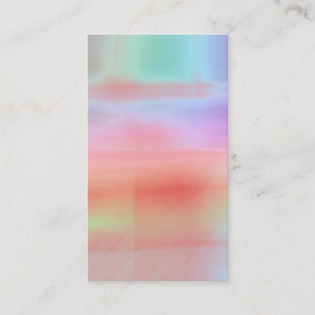 Cartes de visite de méditation de yoga de Chakra (Devant)