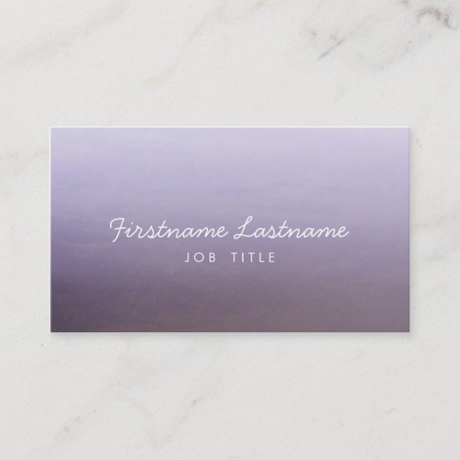 Cartes de visite de mise en réseau d'Ombre dans le (Devant)