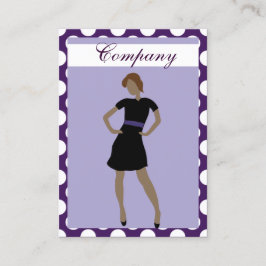 Cartes de visite de mode